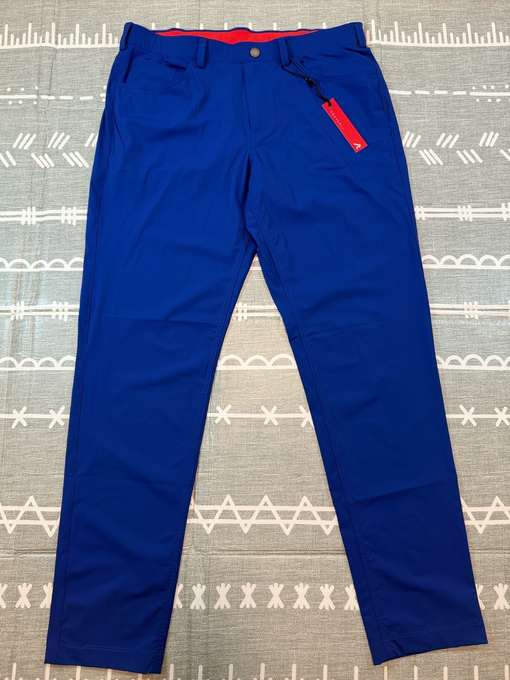 Redvanly Kent Pull-On Pants in Mazarine Blue